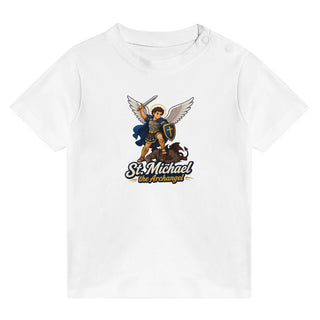 St. Michael the Archangel Baby T-Shirt - view 4