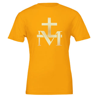 Miraculous Medal 'M' and Cross T-Shirt - view 5