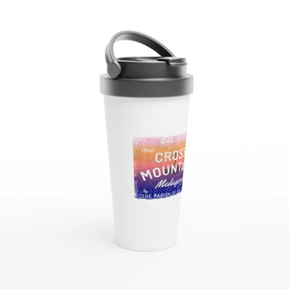 'Cross Mountain' Medjugorje Sunset Travel Mug - view 2