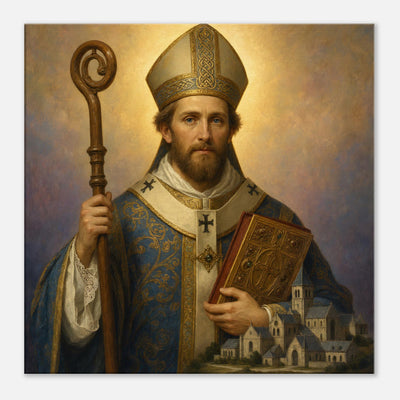 St. Oswald of Worcester - Devotional Canvas