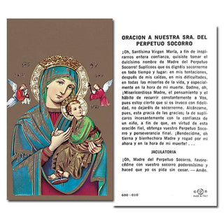 100-Pack - N.S. Del Perpetuo Socorro Holy Card