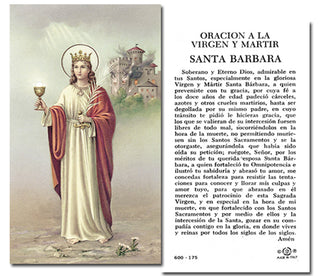 100-Pack - Santa Barbara Holy Card