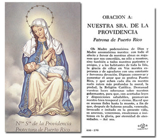 100-Pack - N.S. De La Providencia Holy Card