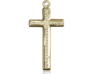 14kt Gold Cross Medal