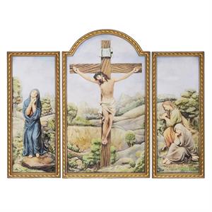 20-Inch Crucifixion Triptych Panel - View 2