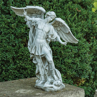 18.25-Inch St Michael Garden Statue