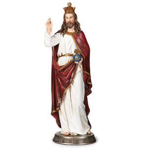14.25-Inch Christ The King Figure Renaissance Collection - View 2
