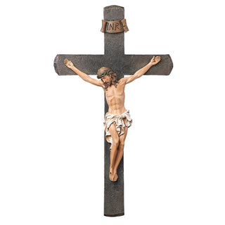 20.5-Inch Black Crucifix
