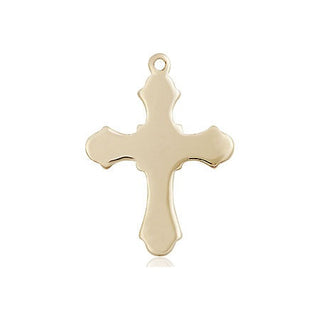 14kt Gold Cross Medal