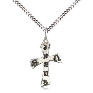 Sterling Silver Cross Medal Religious Jewelry