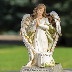12-Inch Led Solar Angel Memorial Garden Statue - View 2