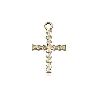 14kt Gold Filled Cross Medal