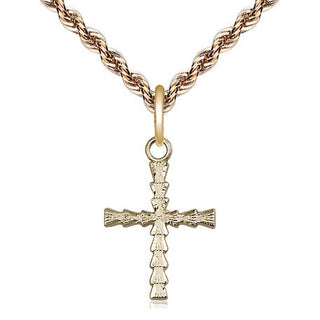 14kt Gold Filled Cross Medal Religious Jewelry