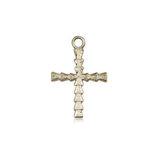 14kt Gold Cross Medal