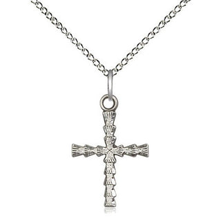 Sterling Silver Cross Medal Religious Jewelry