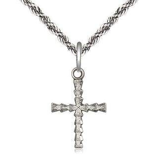 Sterling Silver Cross Medal Religious Jewelry