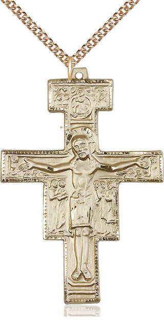 14kt Gold San Damiano Medal