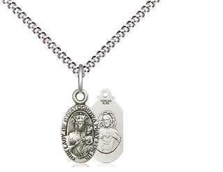 Sterling Silver Our Lady of Czestochowa Pendant