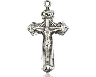 Sterling Silver Crucifix Medal