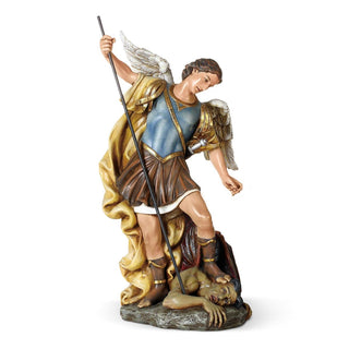 15.5-Inch St Michael Figure Renaissance Collection