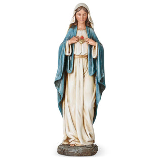 14-Inch Immaculate Heart Of Mary Figure - Renaissance Collection