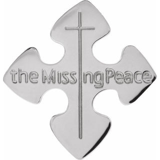 Sterling Silver The Missing Peace Pocket Piece