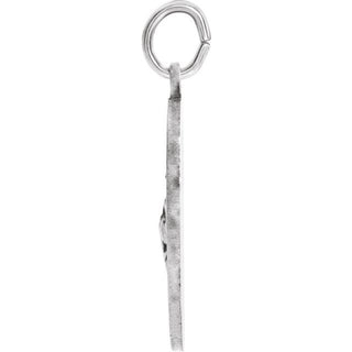 Sterling Silver 25 mm St. Jude Thaddeus Medal  