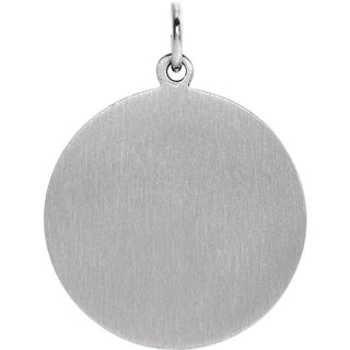 Sterling Silver 25 mm St. Joseph Medal  