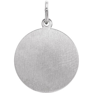 Sterling Silver 18 mm St. James Medal