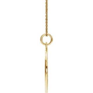 14K Yellow Loss of a Mother 18" Necklace