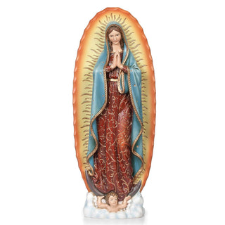 15.5-Inch Our Lady Of Guadalupe Figure - Renaissance Collection