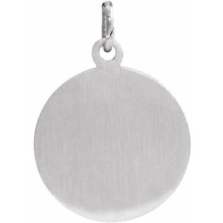 Sterling Silver 25 mm St. Anthony Medal  