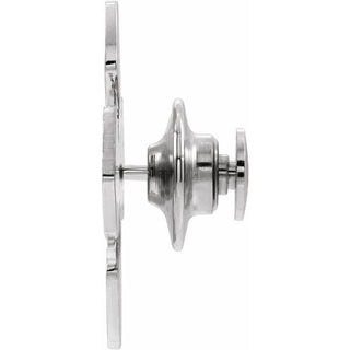 Sterling Silver The Missing Peace Lapel Pin