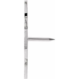 Sterling Silver The Missing Peace Lapel Pin