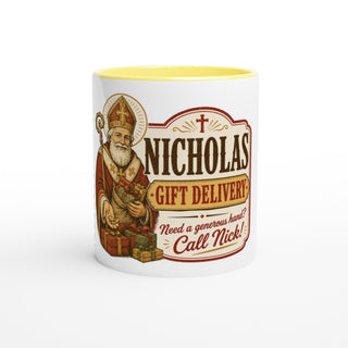 St. Nicholas Gift Delivery Color Mug