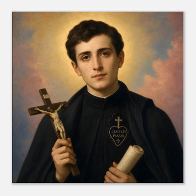 St. Gabriel of Our Lady of Sorrows - Devotional Canvas