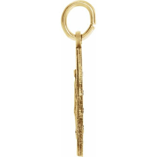 14K Yellow 18 mm Miraculous Medal
