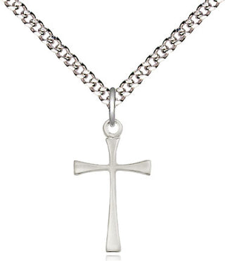 Sterling Silver Maltese Cross Medal Religious Jewelry