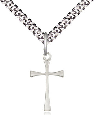 Sterling Silver Maltese Cross Medal Religious Jewelry