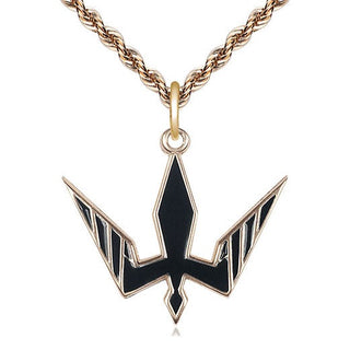 14kt Gold Holy Spirit Medal