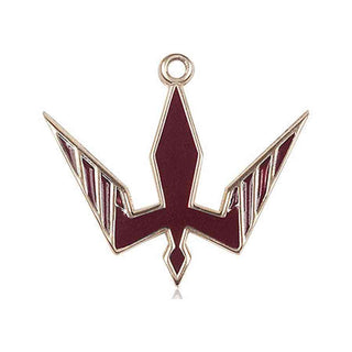 14kt Gold Holy Spirit Medal
