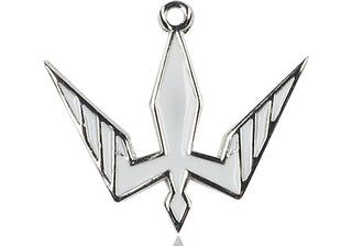 Sterling Silver Holy Spirit Medal