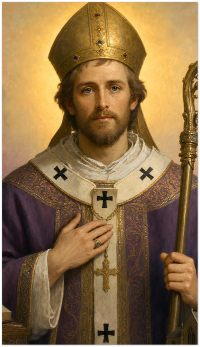 St. Wilfrid the Younger Holy Cards