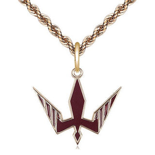 14kt Gold Holy Spirit Medal