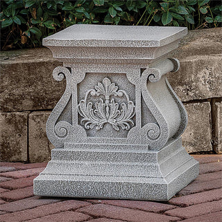 10-Inch Small Garden Pedestal 10-Inch X 9-Inch Square