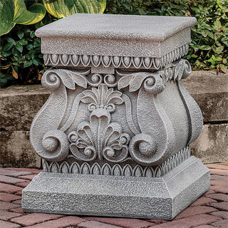 15-Inch Large Garden Pedestal 15-Inch X 13-Inch Square