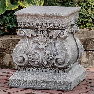 15-Inch Large Garden Pedestal 15-Inch X 13-Inch Square - View 2