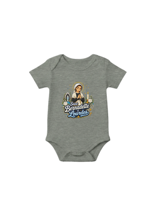 St. Bernadette of Lourdes Baby Onesie - view 2