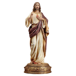 10.25-Inch Sacred Heart Of Jesus Heavenly Protectors