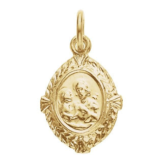 14K Yellow Saint Joseph Medal